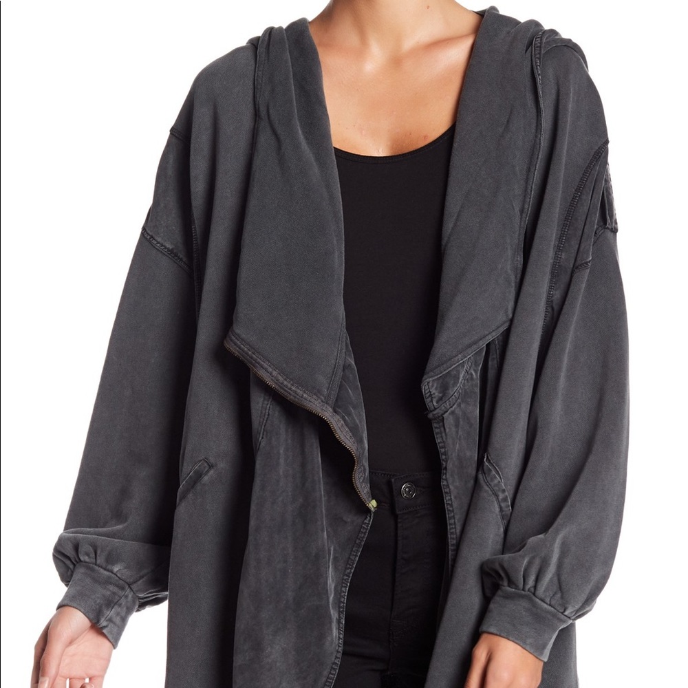 Free People Slouchy Hooded C’mon Jacket